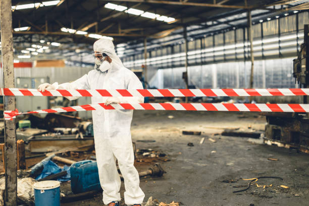 Professional Drug Lab Cleanup technician working in Whitewater, CA